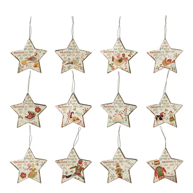 Heaven Sends 12 Days Of Christmas Hanging Decoration