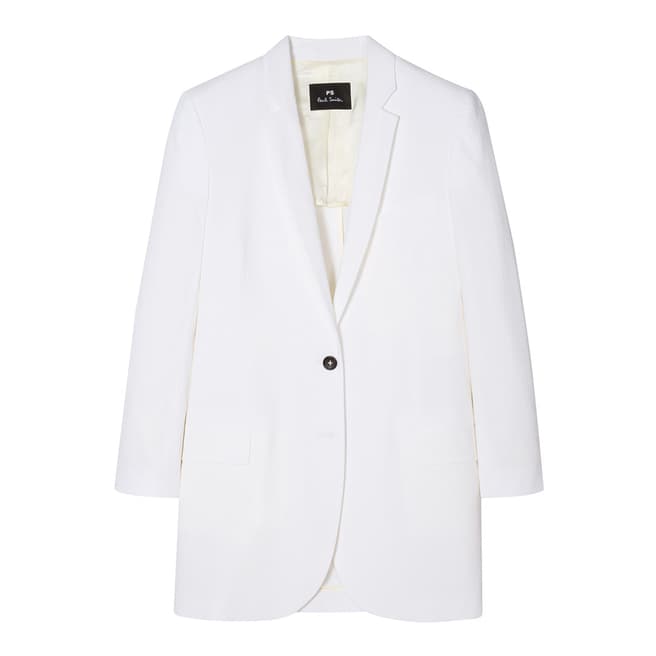 PAUL SMITH White Tailored Jacket