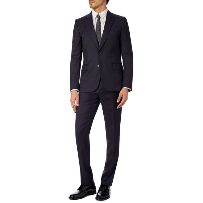 PAUL SMITH Midnight Tailored Fit Wool Suit