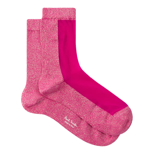 PAUL SMITH Pink Jules Socks