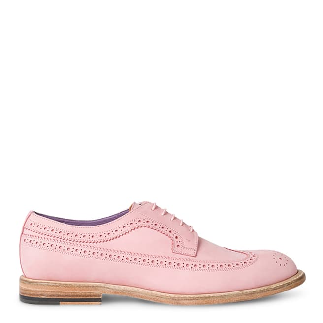 PAUL SMITH Pink Adam Leather Shoe