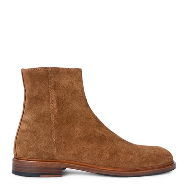 PAUL SMITH Tan Billy Suede Boot