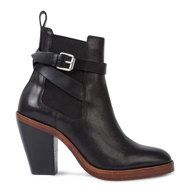PAUL SMITH Black Bexley Leather Boot