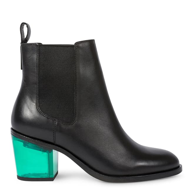 PAUL SMITH Black Shelby Leather Boot