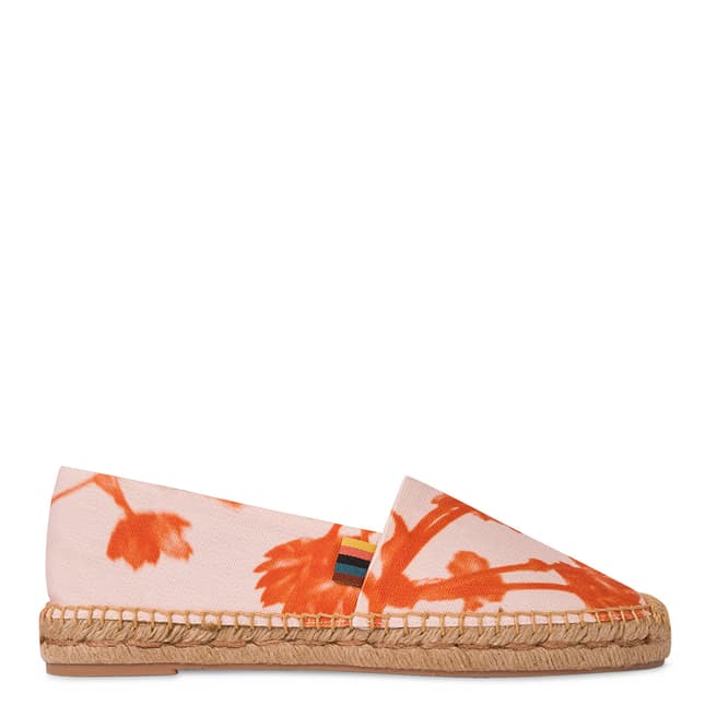 PAUL SMITH Pink Sunny Suede Espadrille