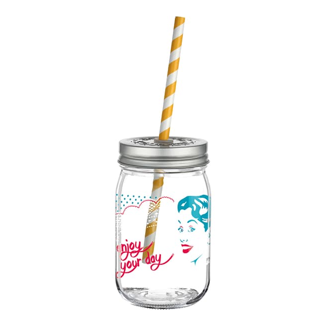Ritzenhoff Gifty Boxed 445ml - Make It Take It Smoothie Glass - Design A. Hilles