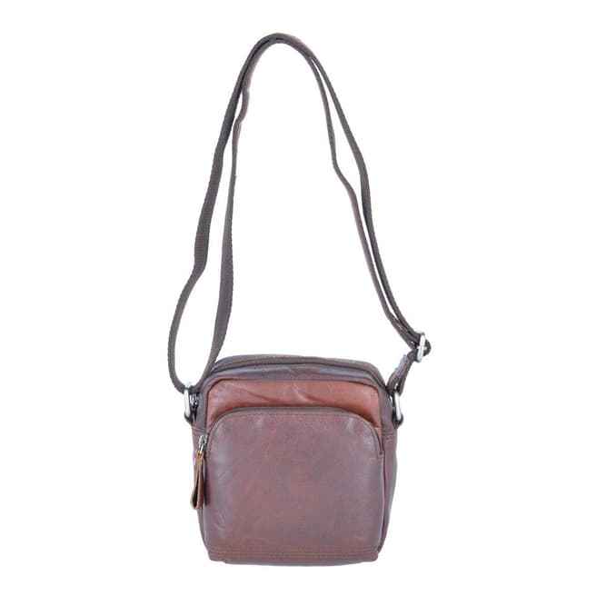 Ashwood Brandy Leather Small Body Bag