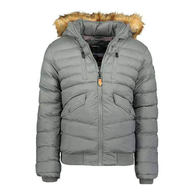 Geographical Norway Men's Grey Amos Jacket
