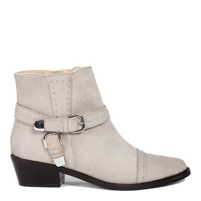 Eye Cream Leather Ankle Boots