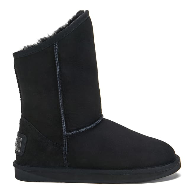 Australia Luxe Collective Black Cosy Short Ankle Boots