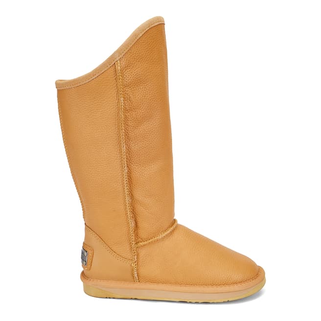 Australia Luxe Collective Tan Saddle Whisky Wax Cosy Tall Boots