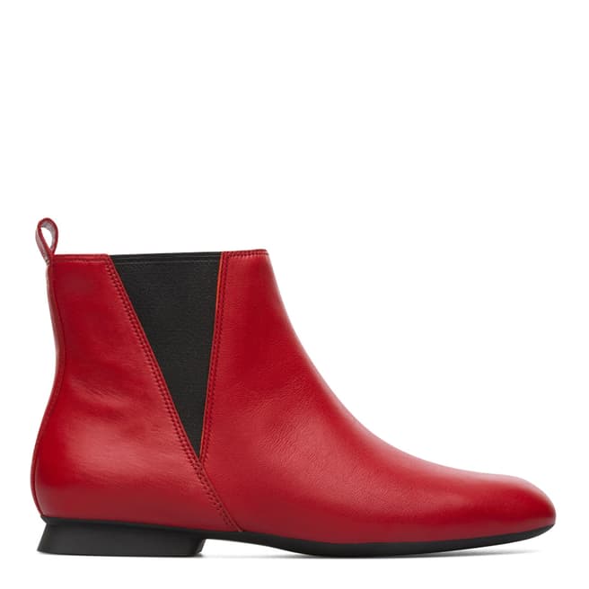 Camper Red Casi Myra Ankle Boots 