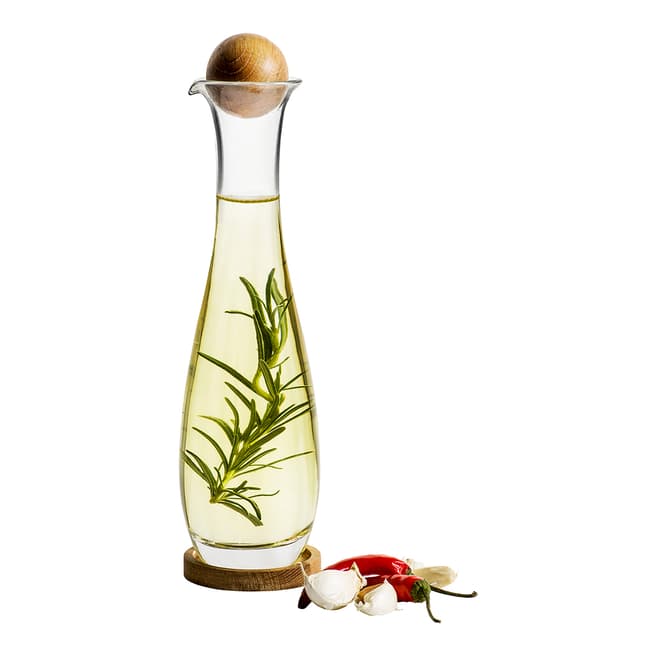 Sagaform Oak Oil & Vinegar Bottles