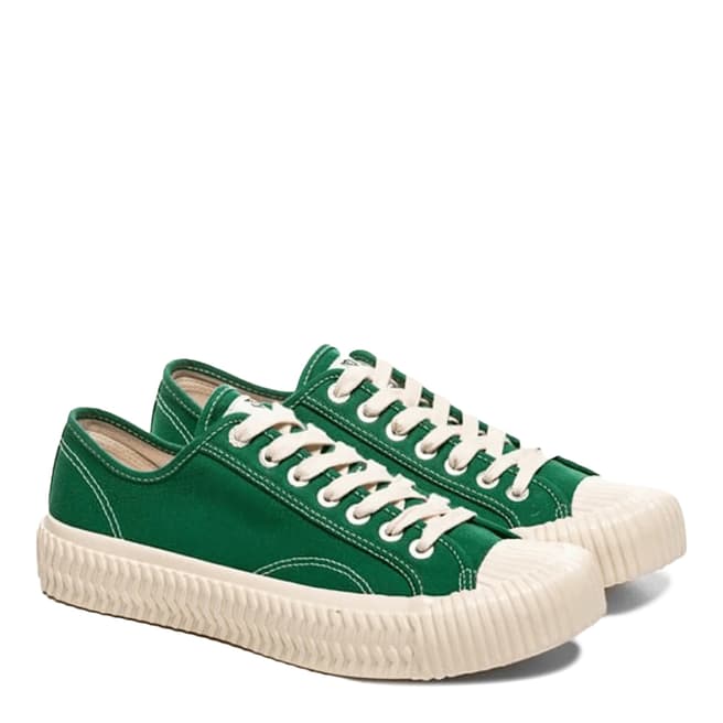 Excelsior Forest Green Cancas Low Sneakers