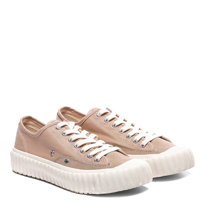 Excelsior Desert Canvas Off White Sole Low Sneakers