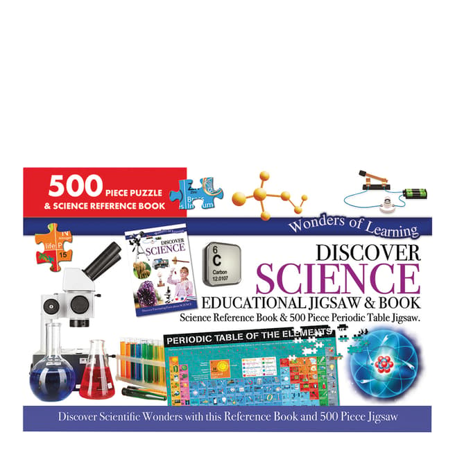 Wonders of Learning Science Large Jigsaw/Book Set
