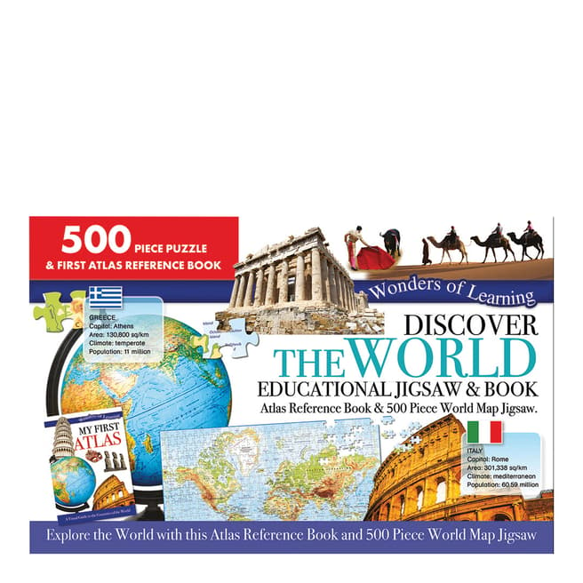 Wonders of Learning The World Large Jigsaw/Book Set