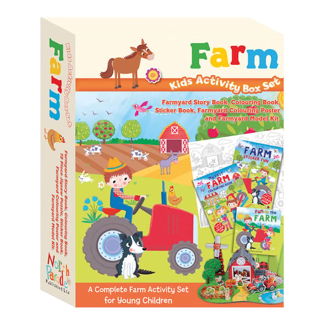 North Parade Publishing Farm Kids Activity Box Set