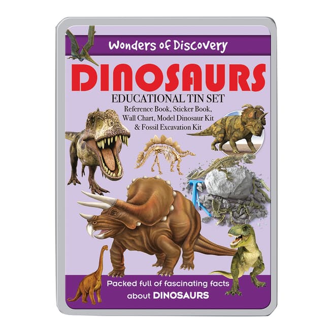 Wonders of Learning Dinosaur Large Tin Set