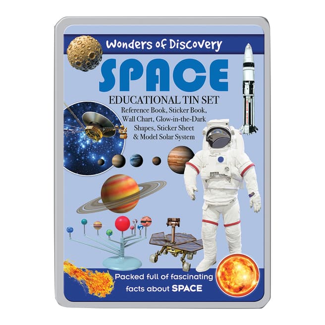 Wonders of Learning Space Large Tin Set
