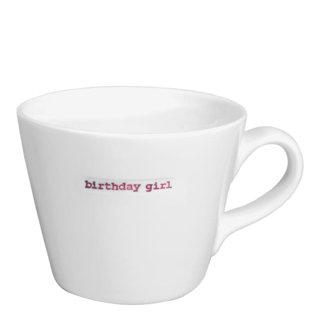 Keith Brymer Jones Birthday Girl Standard Bucket Mug, 350ml