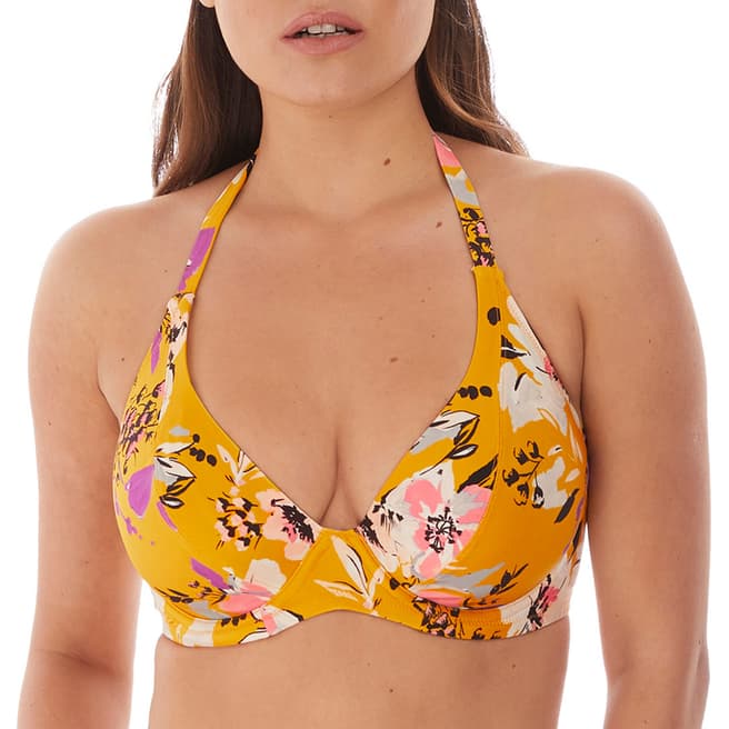 Fantasie Nectar Florida Keys UW Halter Plunge Bikini Top