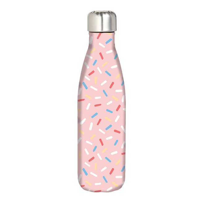 Robert Frederick Pink Pastel Hundreds And Thousands Hydration Bottle
