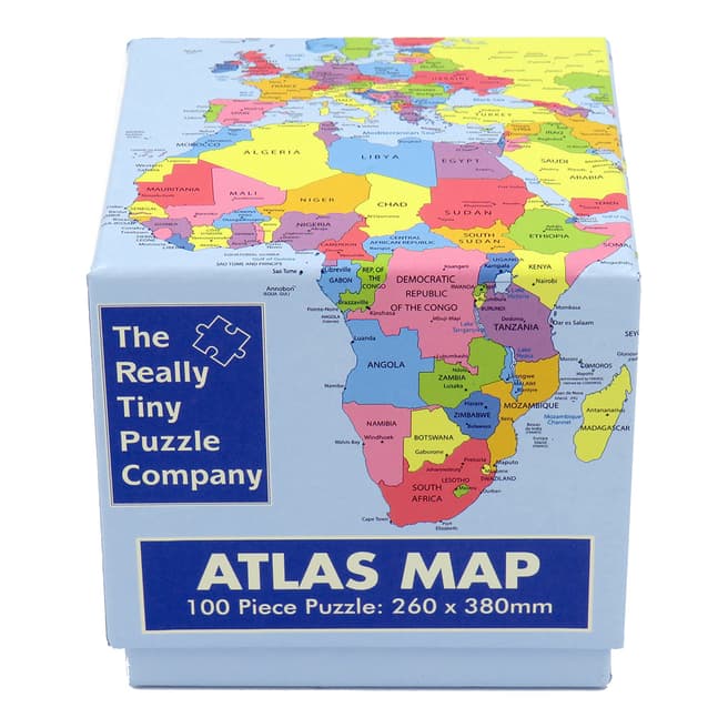 Robert Frederick Atlas Maps 100 Piece Cube Jigsaw
