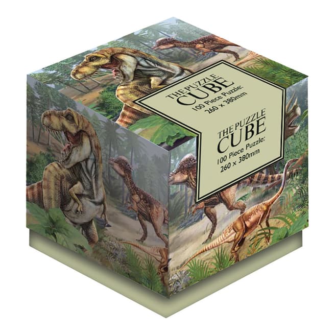 Robert Frederick Dinosaur 100 Piece Cube Jigsaw
