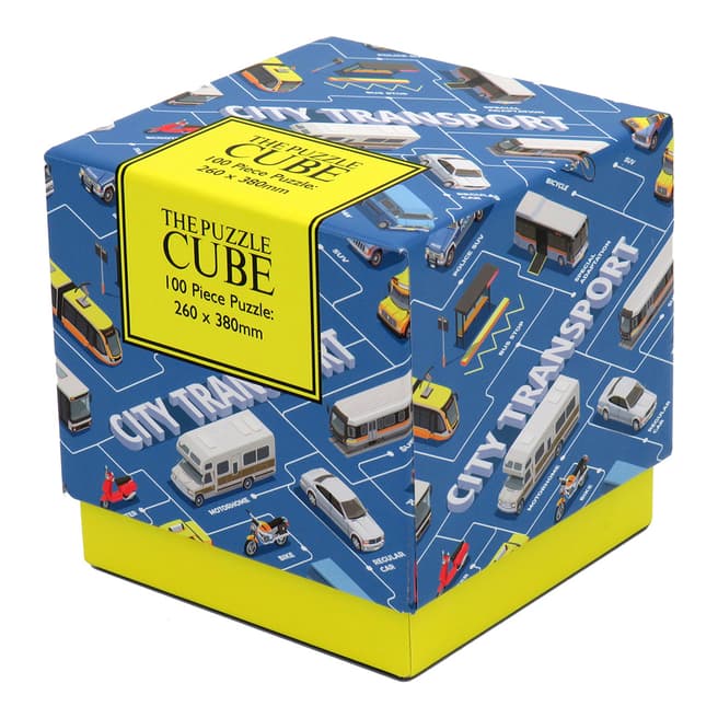 Robert Frederick Transport 100 Piece Cube Jigsaw