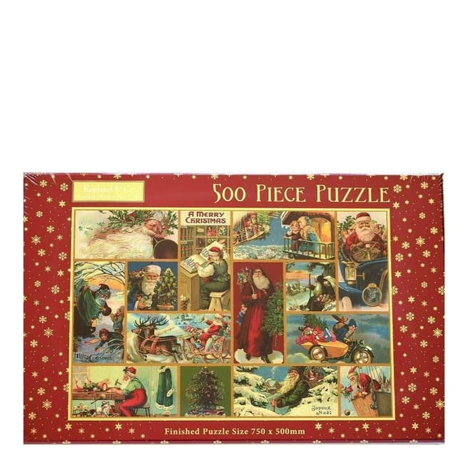 Robert Frederick Vintage Christmas Collage 500 Piece Puzzle