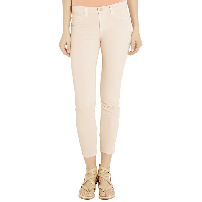 J Brand Nude 835 Mid Rise Skinny Stretch Jeans