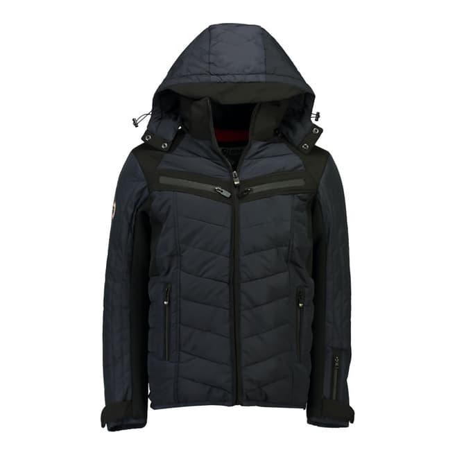 StoneGoose Navy Stone Goose Quilted Jacket