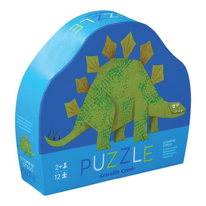 Crocodile Creek 12 Piece Stegosaurus Mini Puzzle