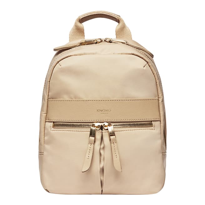 Knomo Trench Beige Beauchamp XS Backpack 8 Inch