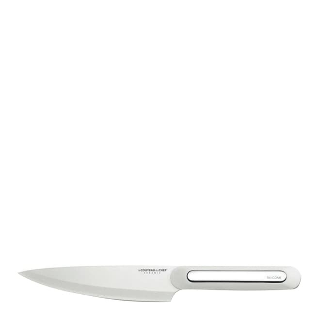 Laguiole White Ceramic Kitchen Knife, 13cm