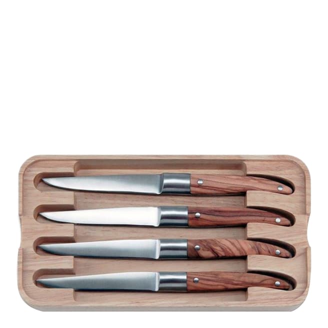 Laguiole Set of 4 Olivier Steak Knives