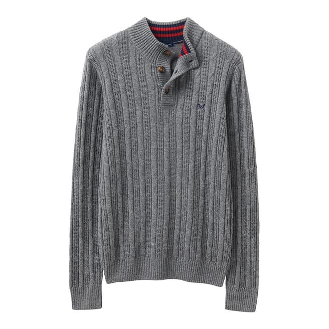 Crew Clothing Lambswool Funnel Neck Jumper