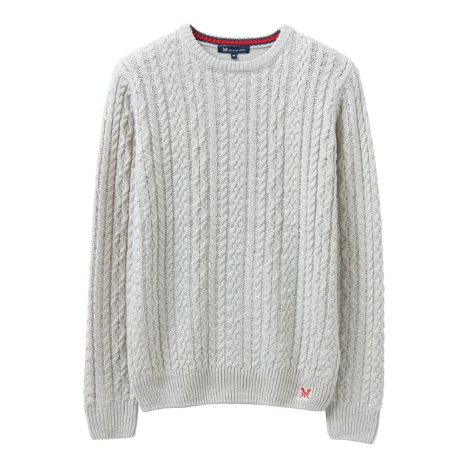 Crew Clothing Lambswool Cable Jumper 