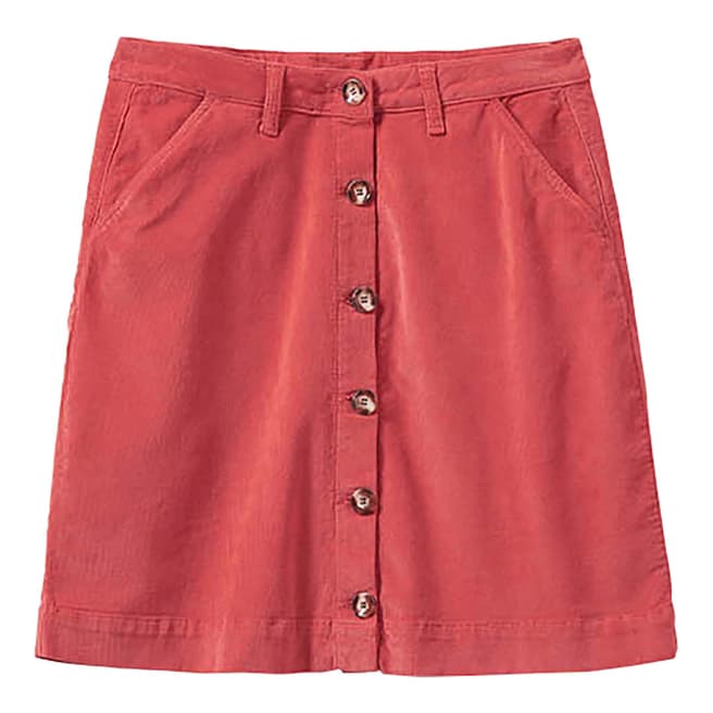 Crew Clothing Red Cord Skirt
