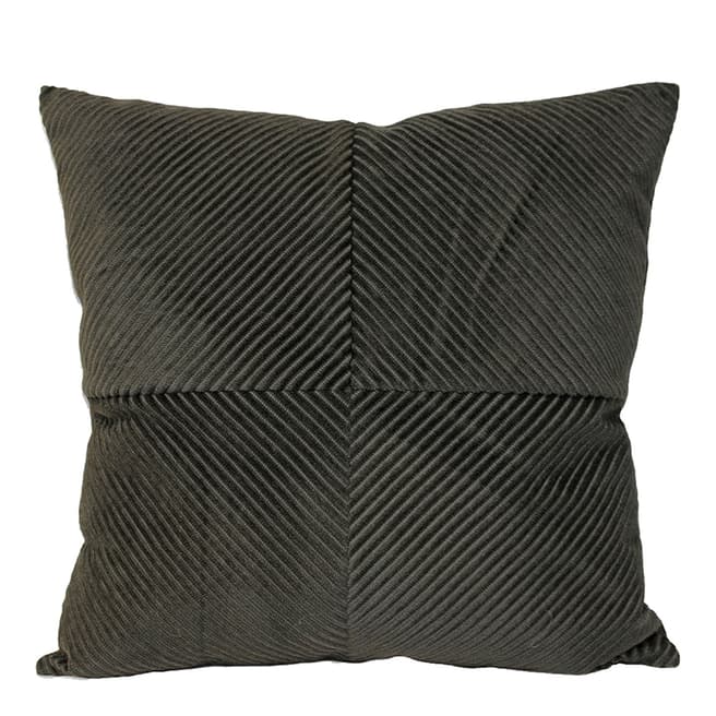 Riva Home Infinity Cushion 55x55cm, Charcoal