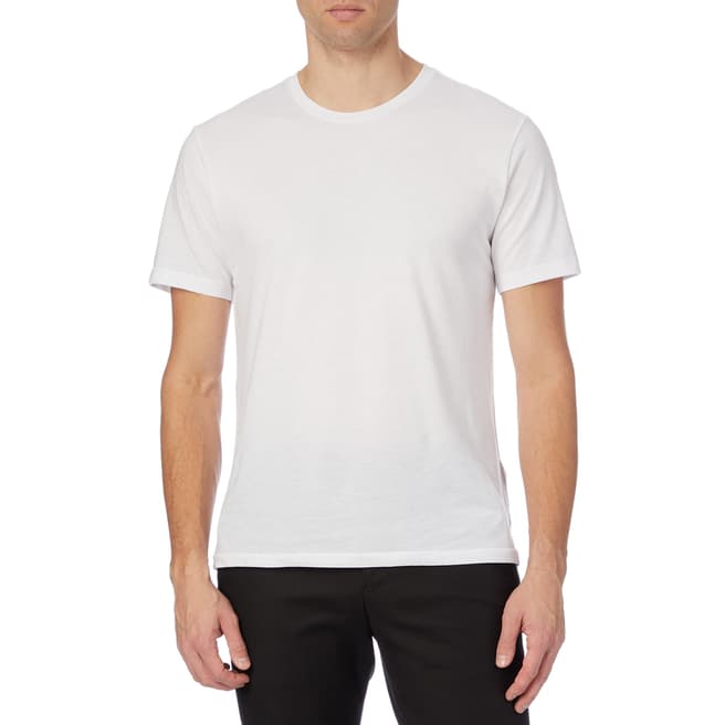 Reiss White Dawn Cotton Blend T-Shirt