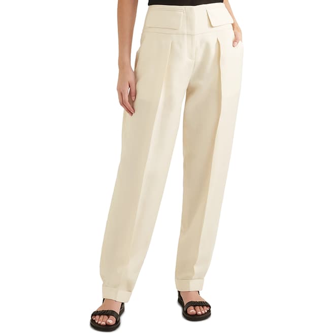 VICTORIA, VICTORIA BECKHAM Calico Relaxed Fit Trousers