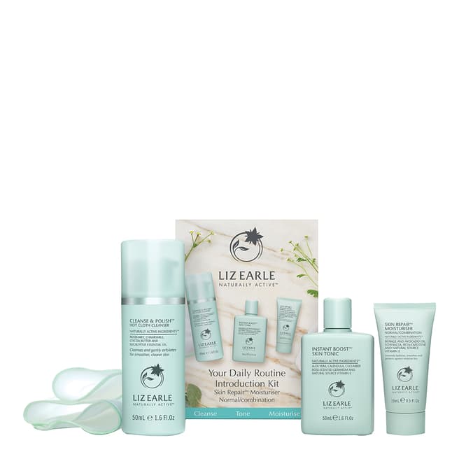 Liz Earle Daily Routine Introduction Kit For Normal/Combination