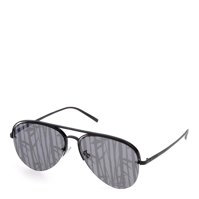 Furla Black Aviator Sunglasses