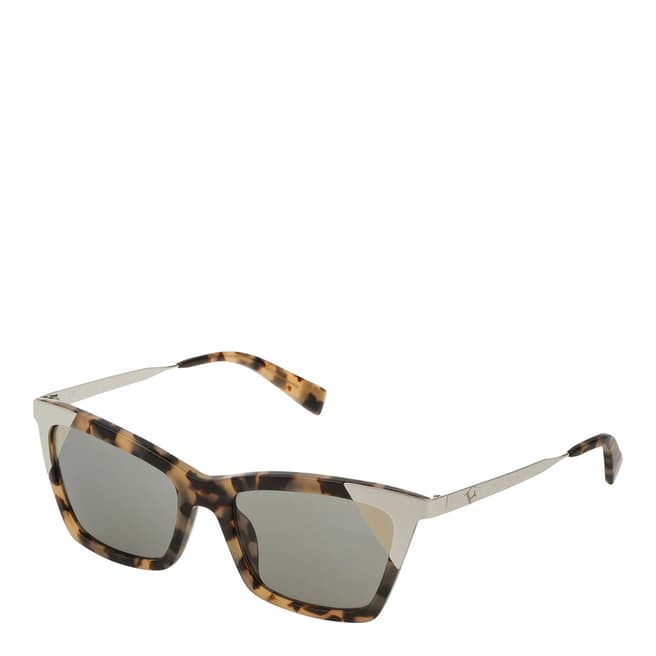 Furla Brown Rectangle Sunglasses