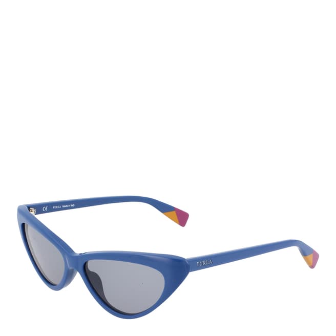 Furla Blue Cat Eye Sunglasses