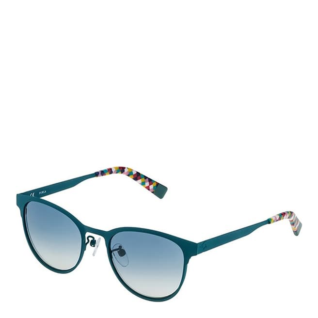 Furla Green Oval Sunglasses