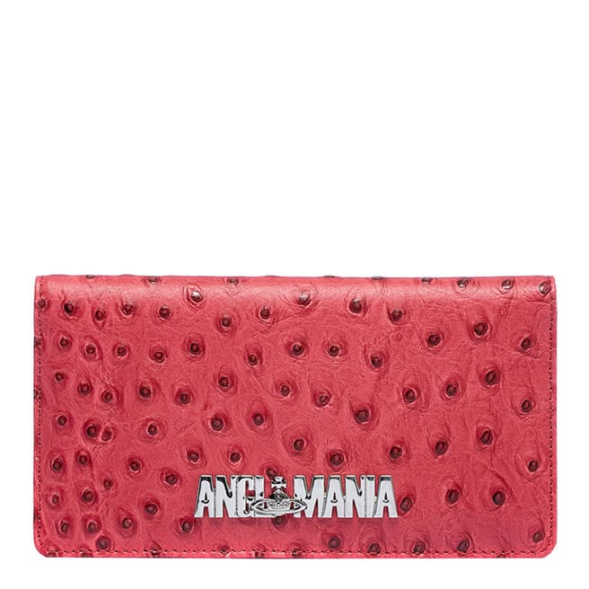 Vivienne Westwood Red Johanna Phone Case With Flap