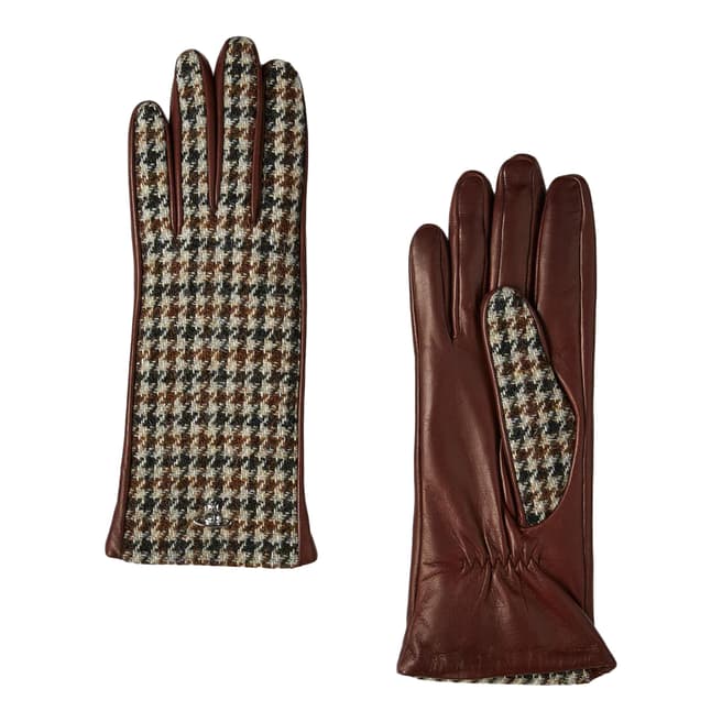 Vivienne Westwood Brown Multi Classic Long Gloves
